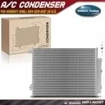 A/C Condenser w/ Receiver Drier for Maserati Ghibli 2014 2015 2016 2017 V6 3.0L